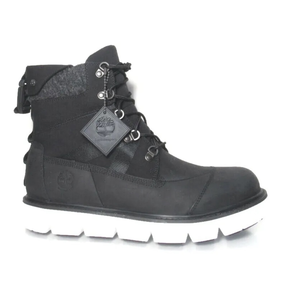 Timberland Men’s Raywood EK+ Black 6-Inch Waterproof Leather Boots, A2EHH.